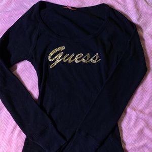 guess long sleeve top
